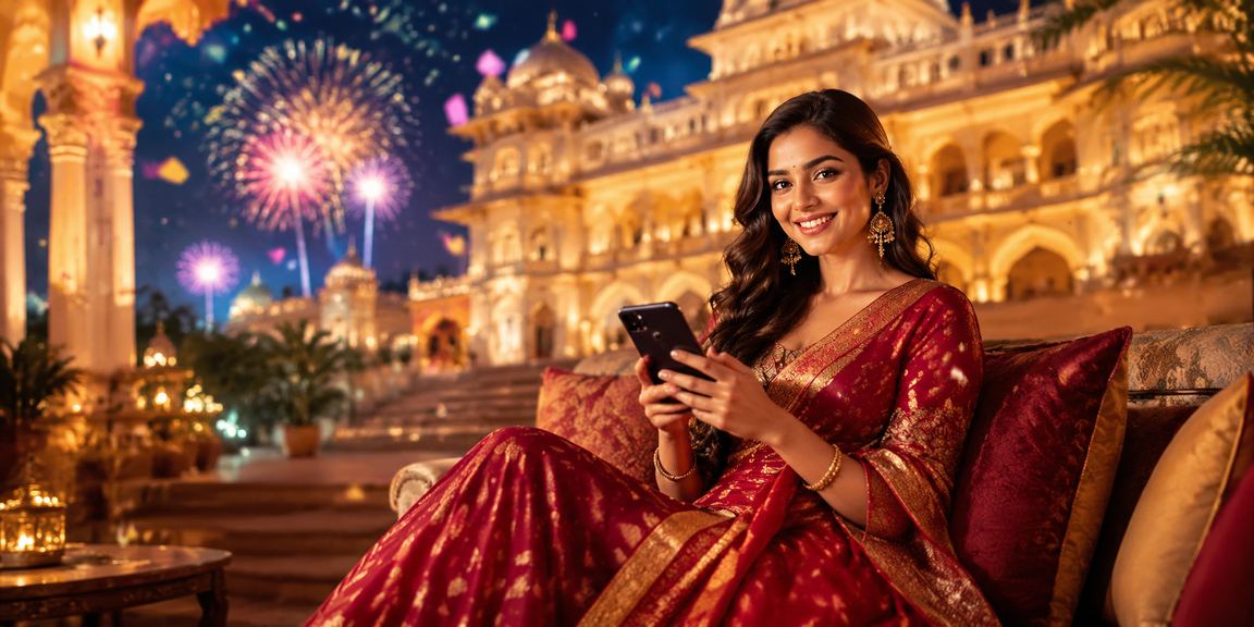 Mobile casino app interface showing payment options in India