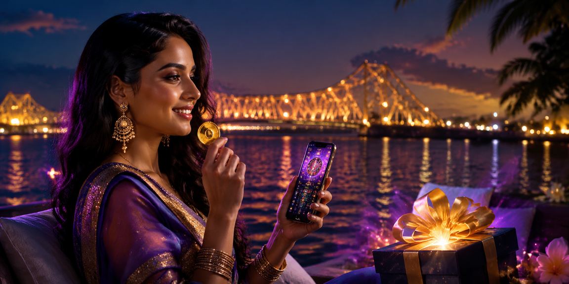 Mobile payment solution in Kolkata with phone displaying app